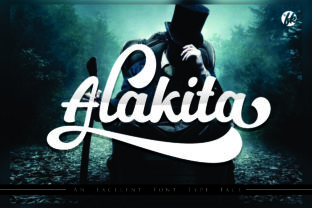 Alakita: A Jawdropping Script Font for Editorial Design