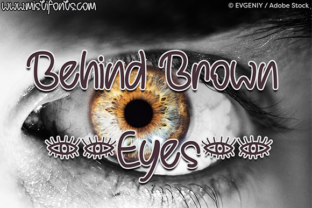 Behind Brown Eyes: A Script Font That Elevates Branding