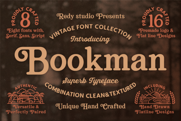 Bookman: A Nostalgic Display Font for Timeless Branding