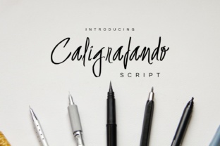 Caligrafando Script for Modern Campaigns and Branding