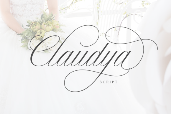 Claudya: A Feminine Script Font for Elegant Editorial Design