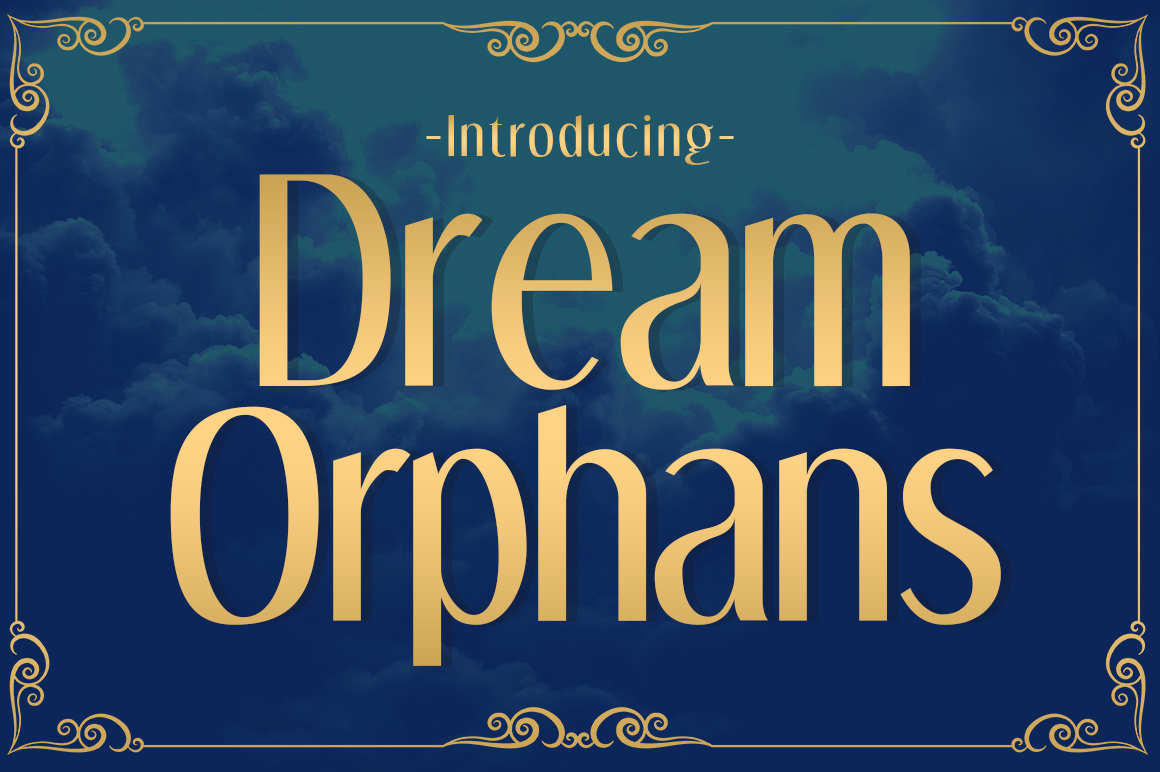 Dream Orphans: A Literary Font for Editorial Design