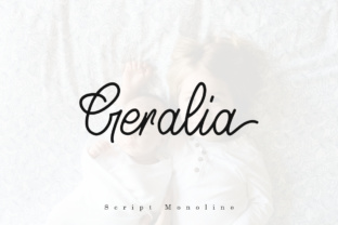 Geralia Script Font for Web and Digital Design