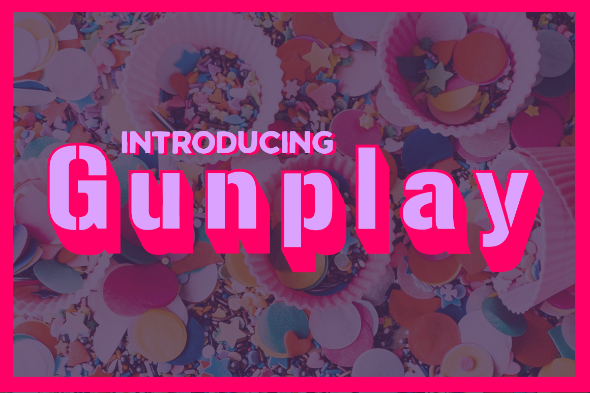 Gunplay Font for Bold Campaign Design