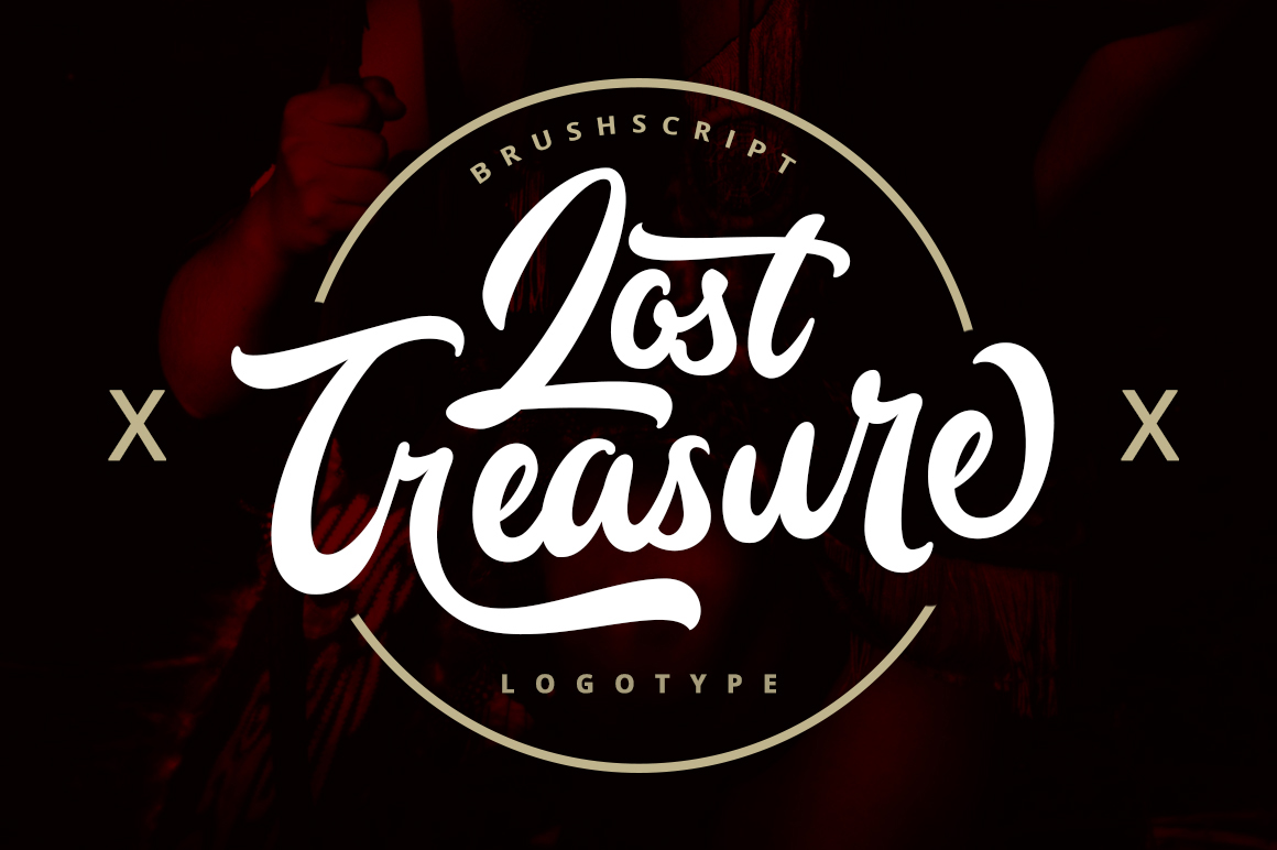Lost Treasure: A Brush Script Font for Creative Branding Projects