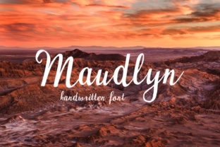 Maudlyn: A Sweet Script Font for Creative Makers