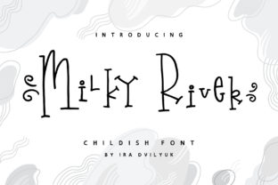 Milky River Font for Playful Branding and Eye-Catching Designs