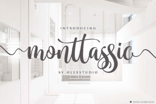 Monttassic Script: A Modern Handwritten Font for Editorial Elegance