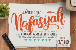 Nafasyah: A Hand-Lettered Font That Elevates Branding