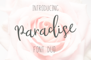 Paradise Script: A Rustic-Feminine Font for Creative Branding
