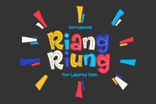 Riangriung Font for Kids-Focused Branding and Digital Creativity