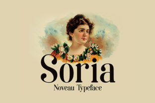 Soria: A Modern Serif Font for Creative Campaigns