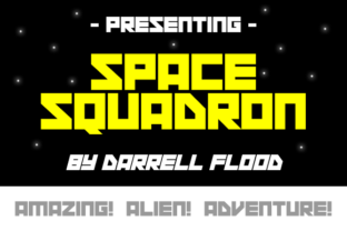 Space Squadron Font for Bold Editorial Design