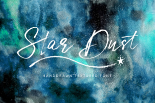 Star Dust Script Font for Web Design and Branding