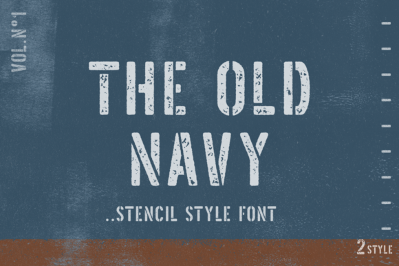 The Old Navy Font for Bold Branding and Creative Projects