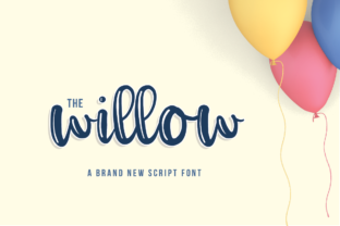 The Willow Script for Elegant Typography in Editorial Design