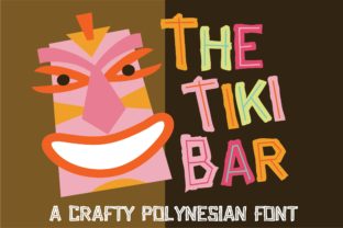 Tiki Bar Font for Branding with a Tropical Twist