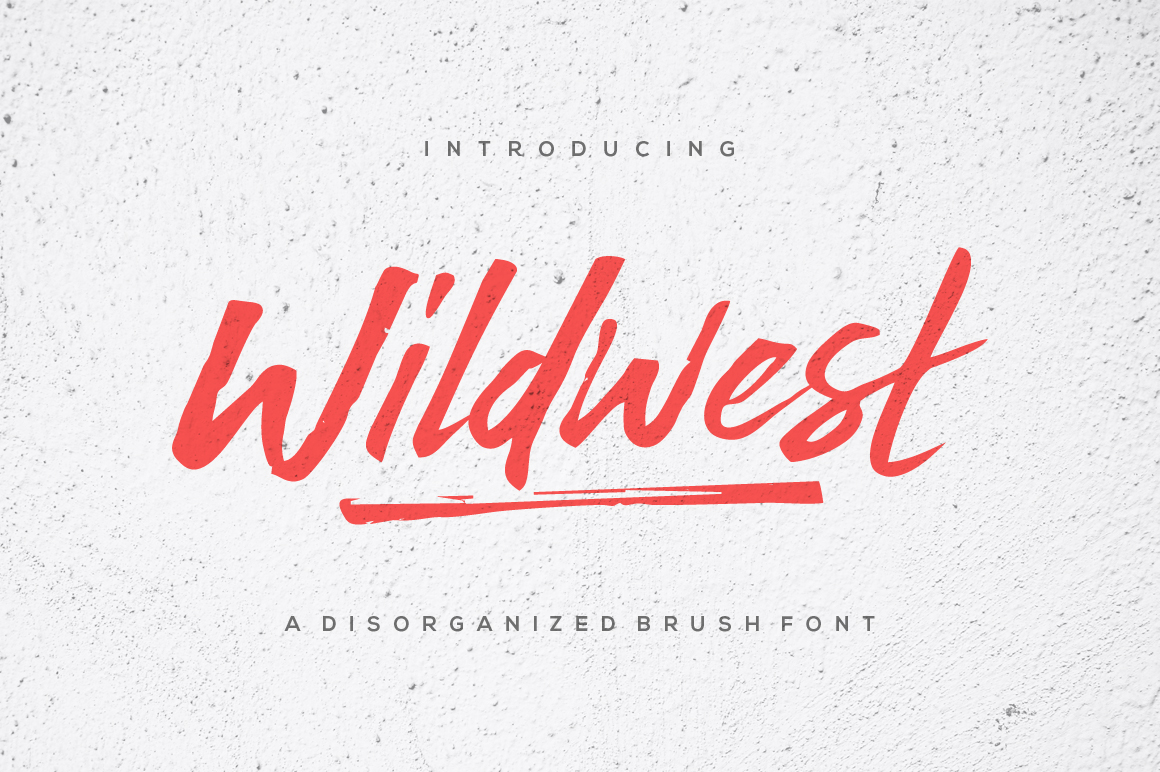 Wildwest Font for Dynamic Display Typography