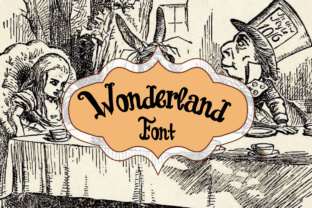 Wonderland Script: A Vintage Font for Magical Branding and Campaigns
